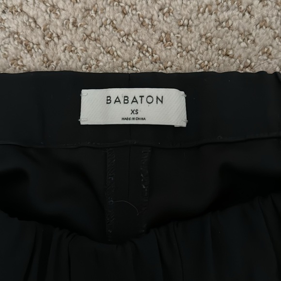 Aritzia Babaton Cropped Black Pant - Picture 4 of 7